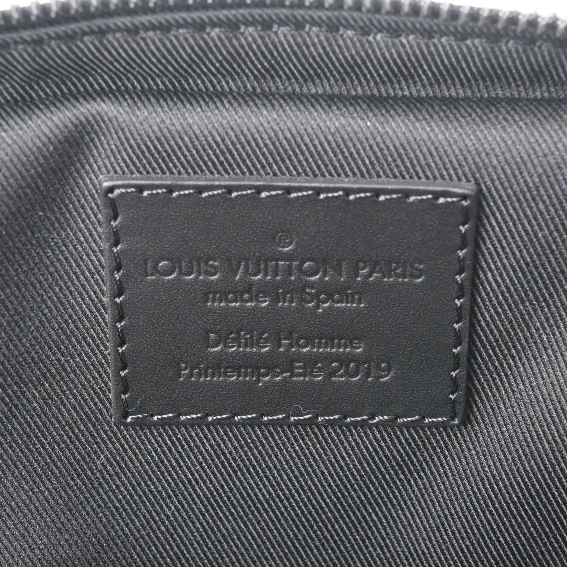 LOUIS VUITTON Louis Vuitton Monogram Solar Ray Utility Side Bag Brown  M44477 Men's Canvas Waist