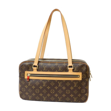 LOUIS VUITTON Shoulder Bag Monogram Cite GM M51181 Brown Women's Canvas