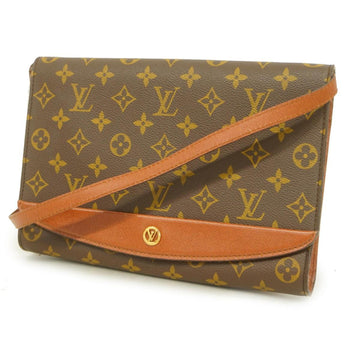 LOUIS VUITTON Shoulder Bag Monogram Bordeaux M51797 Brown Ladies