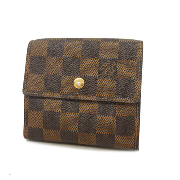 Louis Vuitton Trifold Wallet Damier Portefeuille Eries N61654 Unisex