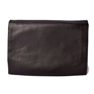 Celine Shoulder Bag Clutch CELINE 173033QRA.38 Lambskin SOFT TRIO Soft Trio Black