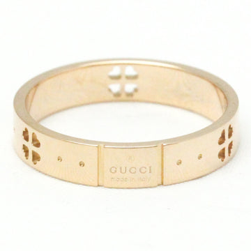 GUCCI Icon Pink Gold [18K] Fashion No Stone Band Ring Pink Gold