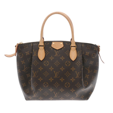 LOUIS VUITTON Monogram Turen PM Brown M48813 Women's Canvas Handbag