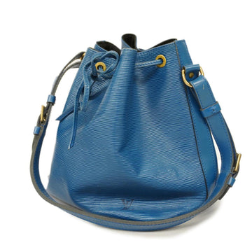 LOUIS VUITTON Shoulder Bag Epi Petit Noe M44105 Toledo Blue Ladies