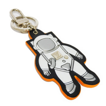 LOUIS VUITTON Keychain Portocle Mascot Spaceman Astronaut Gray Monogram Satellite Multicolor MP2212 Men's