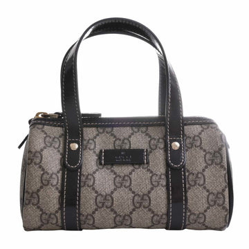 GUCCI GG Supreme Handbag 190400 Beige/Brown Ladies