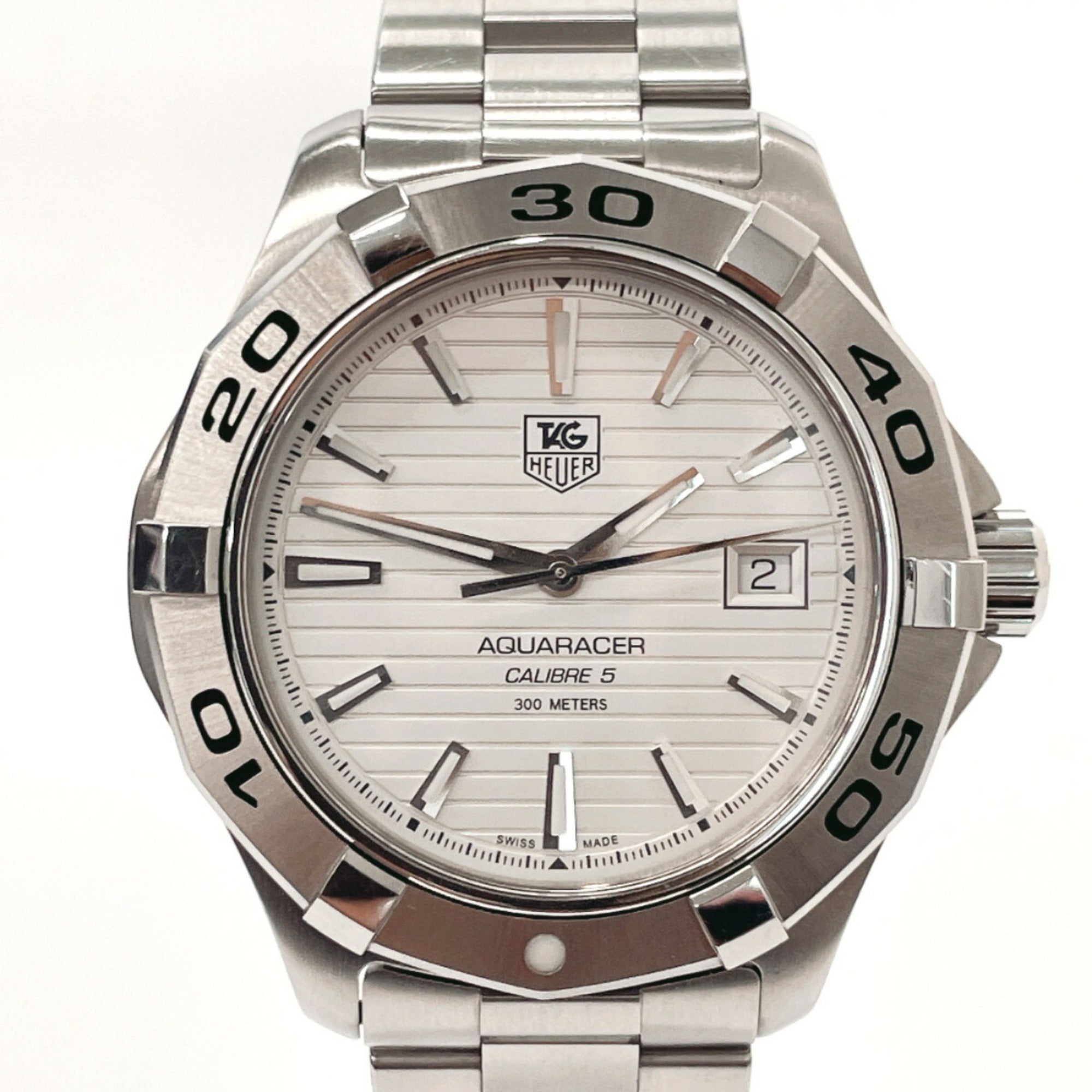 TAG HEUER Aquaracer Watch Stainless Steel Stainless Steel