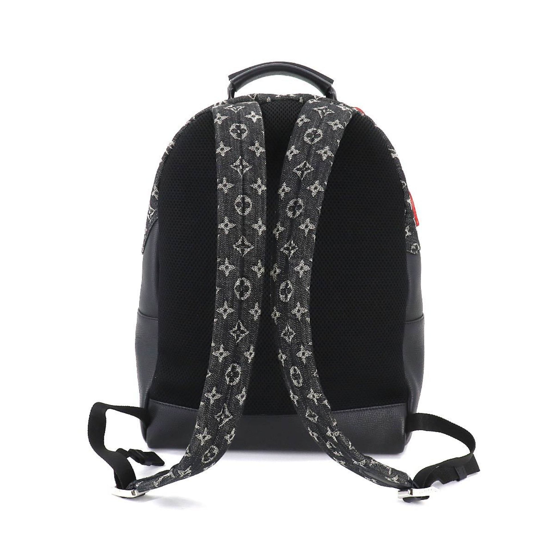 Louis Vuitton Monogram Denim Multi Pocket Backpack Taurillon