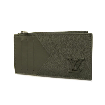 LOUIS VUITTONAuth  Aerogram Coin Card Holder M82068 Men's Coin Purse/coin Case