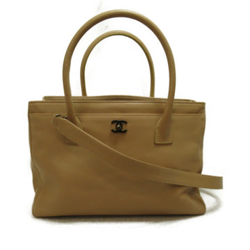 CHANEL executive tote bag Beige Caviar Skin [Grained Calf]