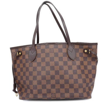 LOUIS VUITTON Tote Bag Damier Neverfull PM N51109 Ebene Ladies