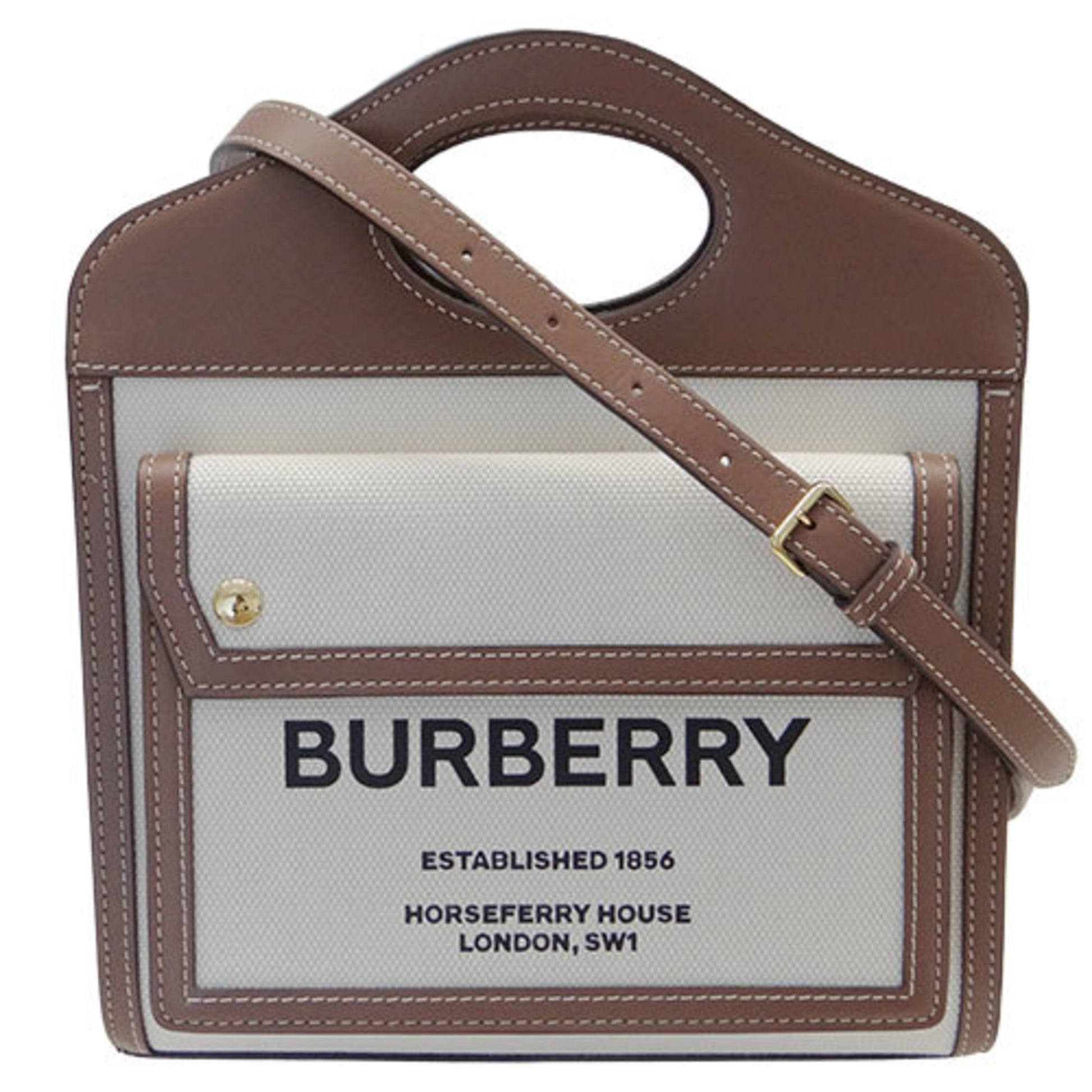 Burberry Shoulder Bag in Natural