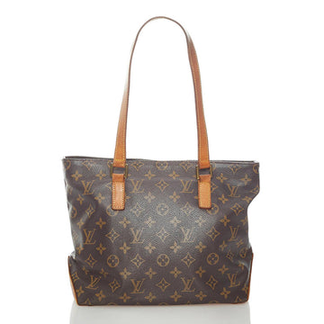 Louis Vuitton Monogram Hippopotamus Piano Handbag Tote Bag M51148 Brown PVC Leather Ladies