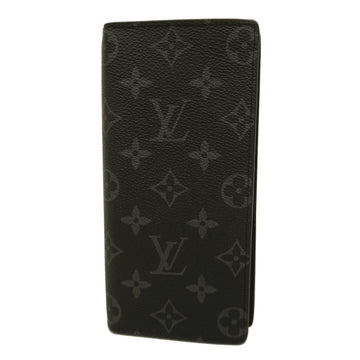 LOUIS VUITTONAuth  Monogram Eclipse Portofeuil Brother M61697 Men's Long Wallet