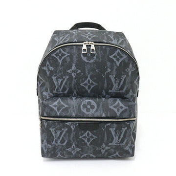 LOUIS VUITTON Discovery Backpack Monogram Pastel Noir M57274 Black/Blue Gray Rucksack