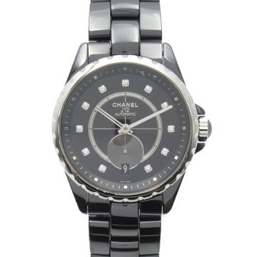 CHANEL J12 11P Diamond Wrist Watch Watch Wrist Watch H4344 Mechanical Automatic Black ceramic diamond H4344