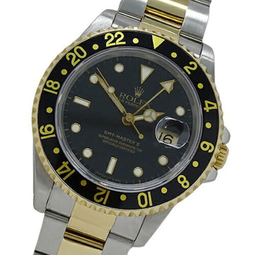 ROLEX GMT Master II 16713 X number watch men's automatic AT stainless steel SS gold YG combination polished