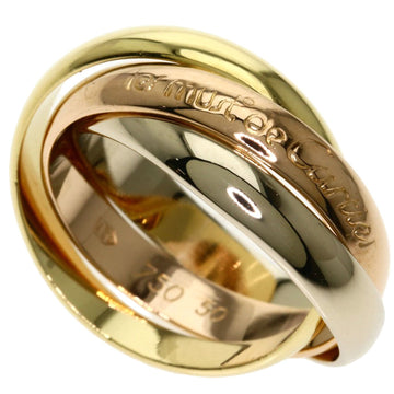 Cartier Trinity # 50 Rings / K18 Yellow Gold K18WG K18PG Ladies CARTIER