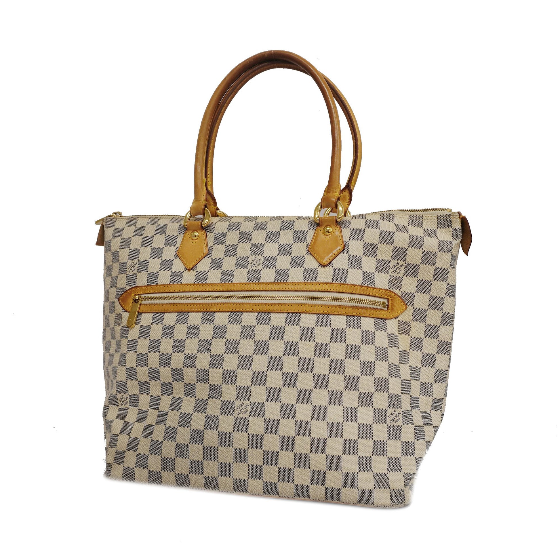 Louis Vuitton, Bags, Saleya Gm Damier Azur Shoulder Bag