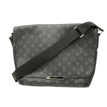 LOUIS VUITTON Shoulder Bag Monogram Eclipse Explorer MM M40539 Black Men's