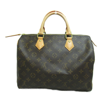 LOUIS VUITTON Speedy 30 Brown Monogram PVC coated canvas M41108