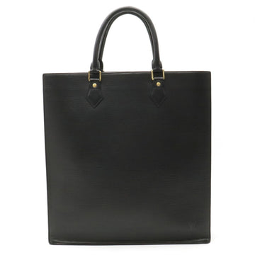 LOUIS VUITTON Epi Sac Pla Tote Bag Handbag Square Noir Black M59082