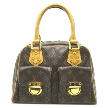 Louis Vuitton Manhattan PM Women's Handbag M40026 Monogram Brown