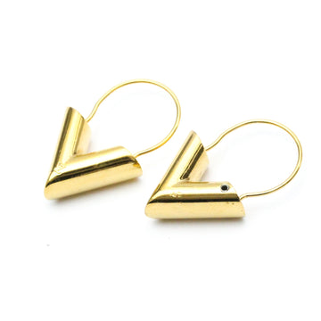 Pre-Owned Louis Vuitton LOUIS VUITTON Pusui Deal Blossom Earrings 18K K18  Yellow Gold Diamond Women's (Like New) 