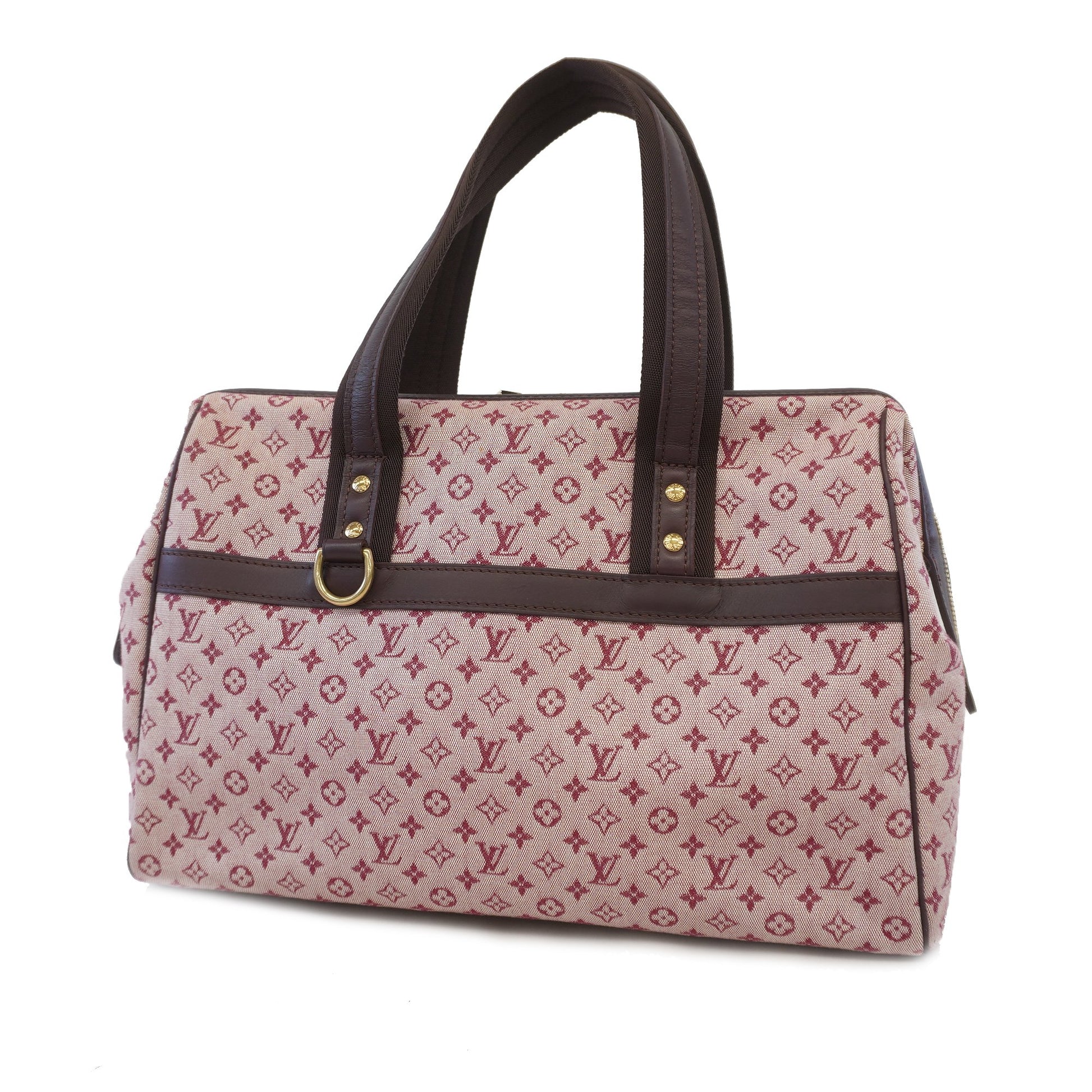 Auth Louis Vuitton Monogram Mini Josephine GM M92311 Women's Handbag Cerise