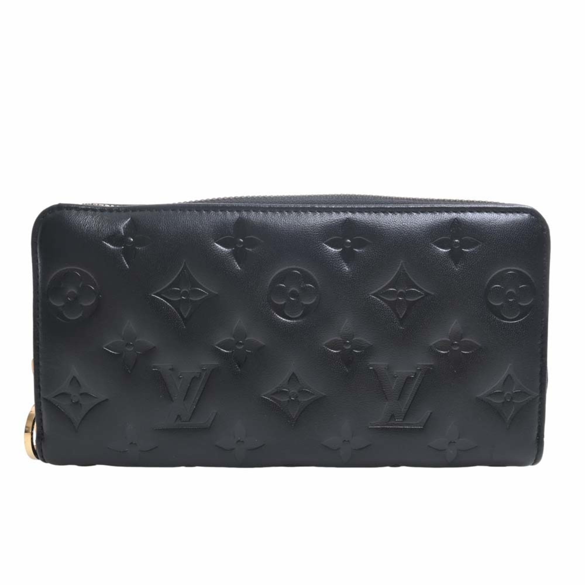 Black embossed discount lv wallet