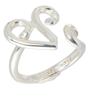 TIFFANY Heart Paloma Picasso Vintage Silver 925 Women's Ring