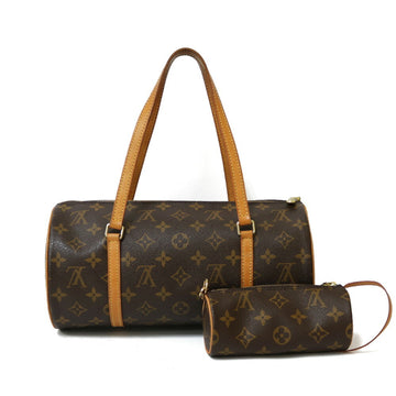 LOUIS VUITTON Shoulder Bag Monogram Papillon M51386 Brown Women's Canvas