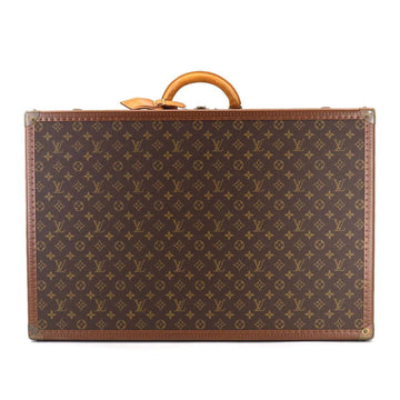 LOUIS VUITTON Monogram Alzer 70 Trunk Case Bag Brown M21226 Gold Hardware