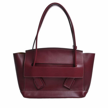 BOTTEGA VENETA Leather The Arco 48 Tote Bag Bordeaux Ladies