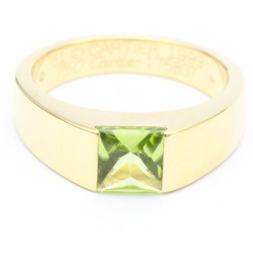 CARTIER Tank Ring Yellow Gold [18K] Fashion Peridot Band Ring Gold