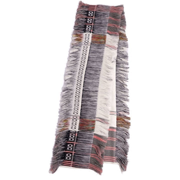 CELINE muffler Phoebe period 14SS stall tribal cotton silk ladies multicolor