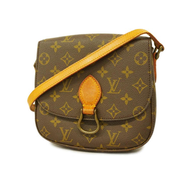 LOUIS VUITTON Shoulder Bag Monogram Saint Cloud M51243 Brown Ladies