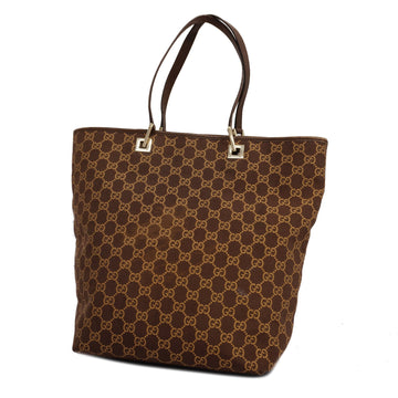 GUCCIAuth  GG Canvas Tote Bag 002 1098 Women's Handbag,Tote Bag Brown