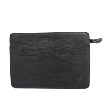 LOUIS VUITTON Clutch Bag Epi Pochette Homme M52522 Noir Ladies