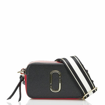 Marc Jacobs shoulder bag black red leather ladies MARC JACOBS