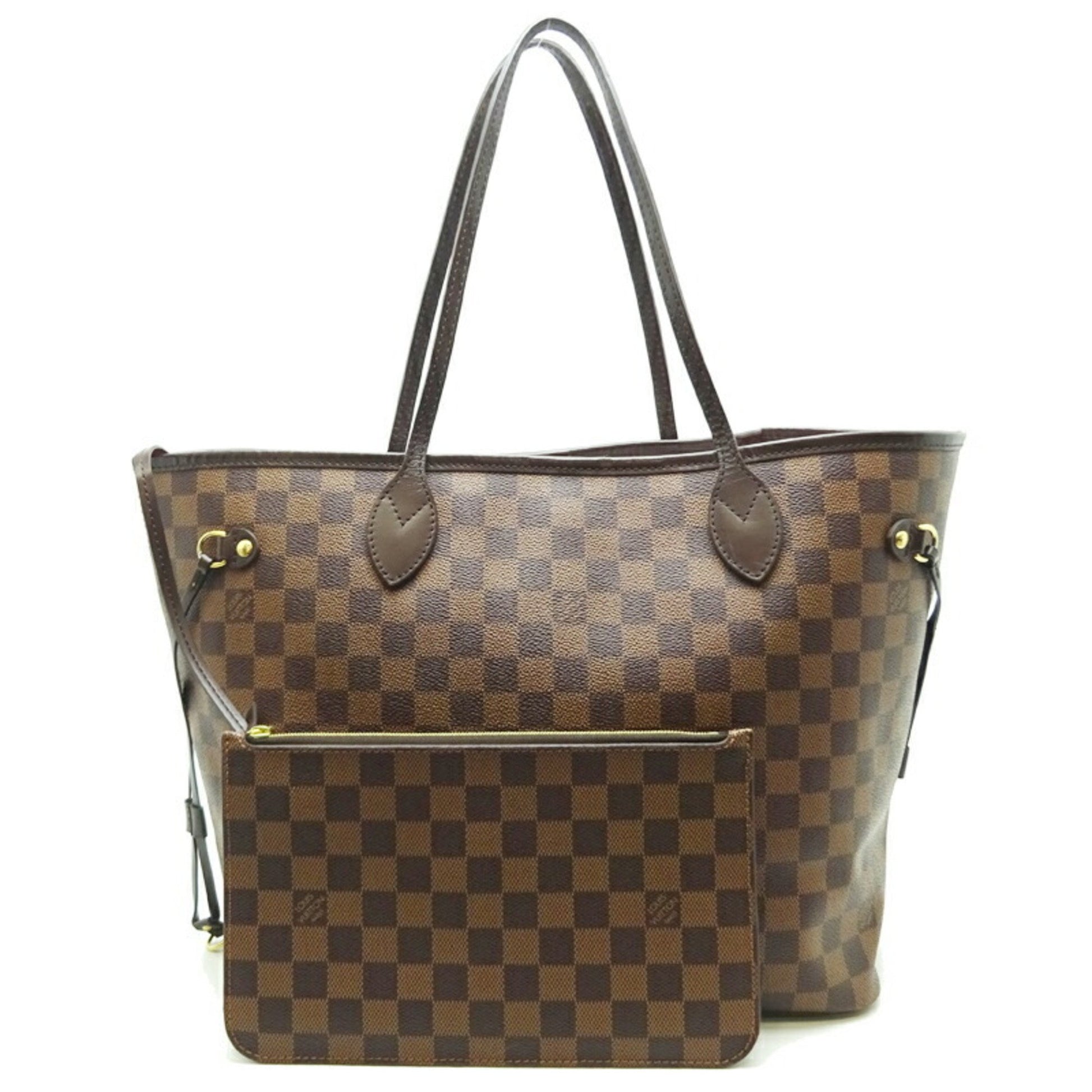 Louis Vuitton Neverfull MM Damier Ebene Bags Handbags Purse N41358:  Handbags: .com