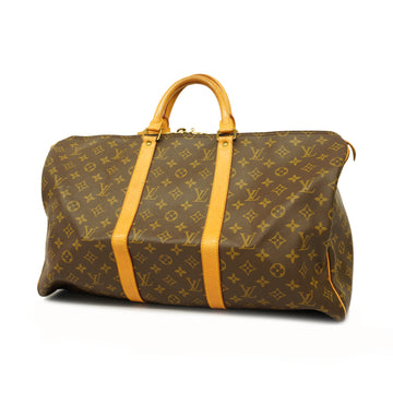 LOUIS VUITTONAuth  Monogram Keepol 50 M41426 Men,Women,Unisex Boston Bag