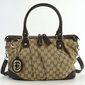 GUCCI Sookie Tote Bag GG Canvas 247902 Handbag Women's