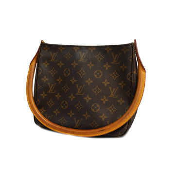 LOUIS VUITTONAuth  Monogram Looping MM M51146 Women's Shoulder Bag