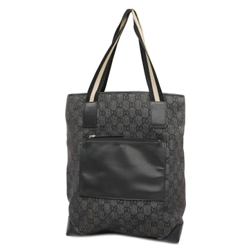 GUCCIAuth  GG Canvas Tote Bag 28892 Women's Tote Bag Black