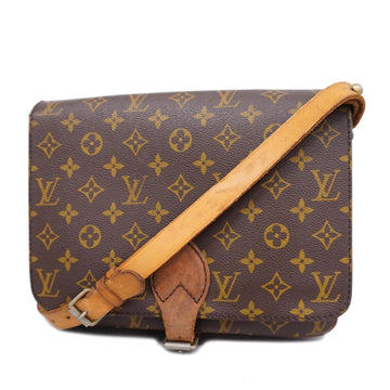 LOUIS VUITTON Shoulder Bag Monogram Cartesiere GM M51252 Brown Ladies