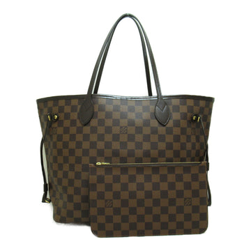 LOUIS VUITTON Neverfull MM Brown Ebene Damier PVC coated canvas N41358