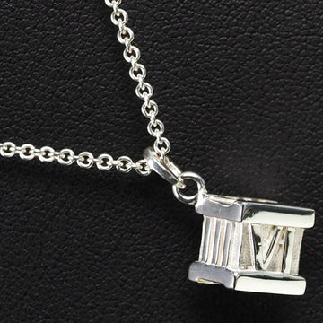 TIFFANY Atlas Cube 925 Silver Women's Necklace