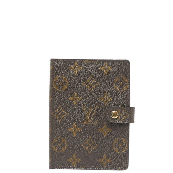 Pre-Owned LOUIS VUITTON Louis Vuitton Agenda PM Notebook Cover