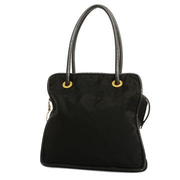 CELINEAuth  Shoulder Bag Women's Nylon Shoulder Bag Black